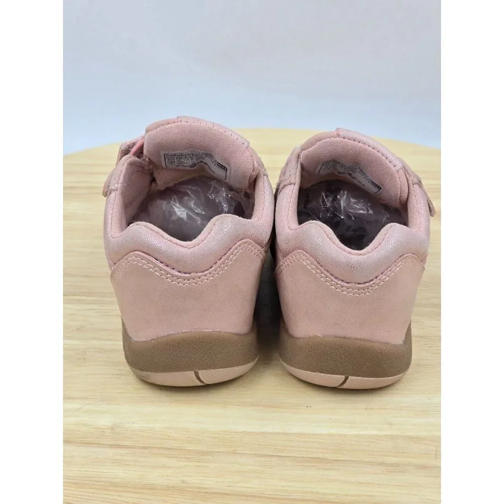 Colloky Infant Girls Walking Shoes Faux Leather  Sz 4